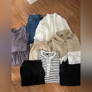 Bundle Neutral Colors Clothing Size Medium